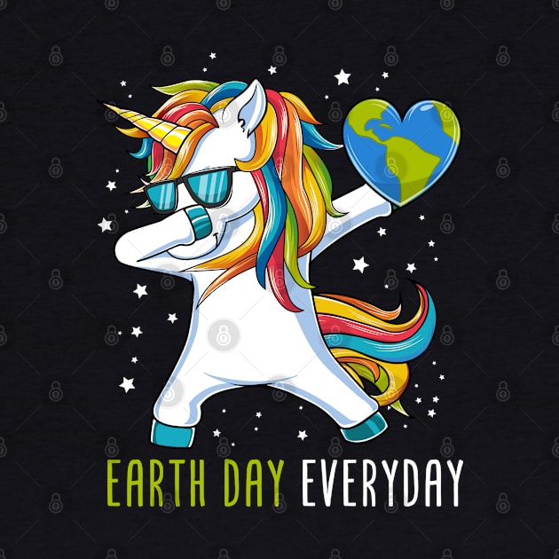 Dabbing Unicorn Earth Day Everyday Gift For Boys Kids by HCMGift